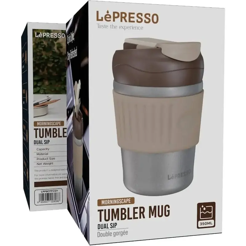 ماگ مسافرتی دو درپوش Lepresso