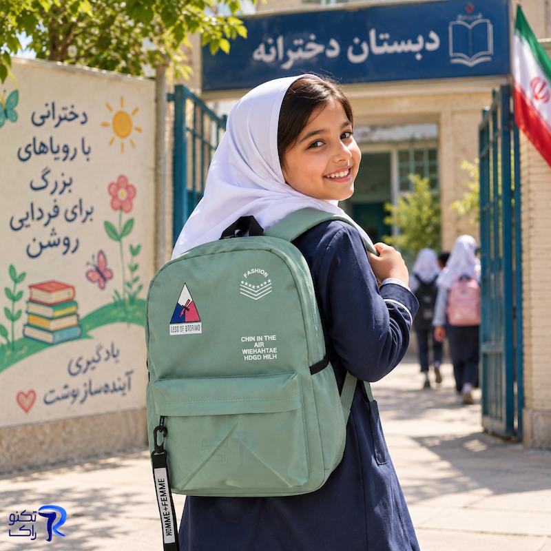 کوله‌پشتی شهری هیبریدی تکنوراک | Hybrid Canvas Backpack