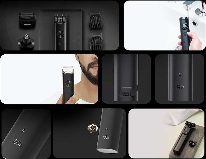  ماشین اصلاح موی سر و صورت تریمر شیائومی مدل Xiaomi Grooming Kit Pro