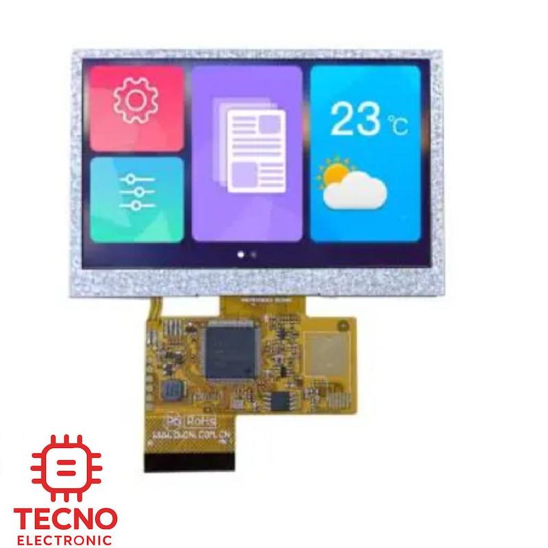 ال سی دی صفحه نمایش لمسی ۴.۳اینچی 