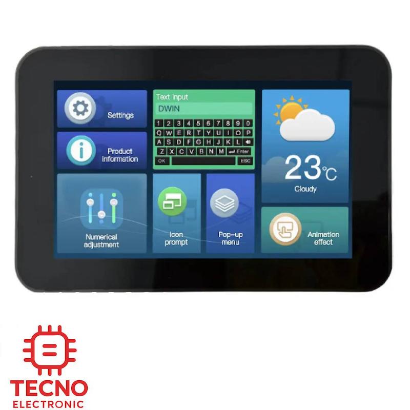 ال سی دی صفحه نمایش لمسی 5 اینچی 