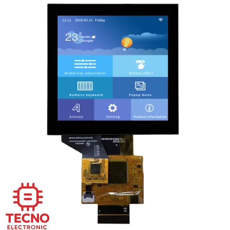 ال سی دی صفحه نمایش لمسی  4 اینچی 