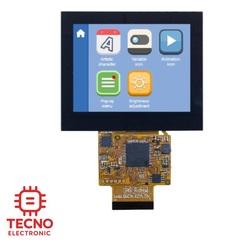ال سی دی صفحه نمایش لمسی 3.5اینچی  