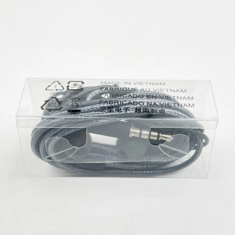 هندزفری سیمی جک 3.5 میلیمتری AKG سامسونگ ویتنام   رنگ مشکی و سفید  جنس کابل  کنفی هندزفری سوزنی 