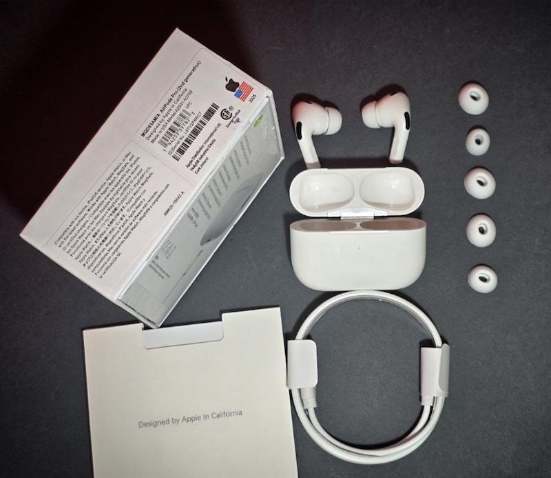 ایرپاد پرو 2 pro ANC آمریکا رنگ سفید کیفیت عالی 