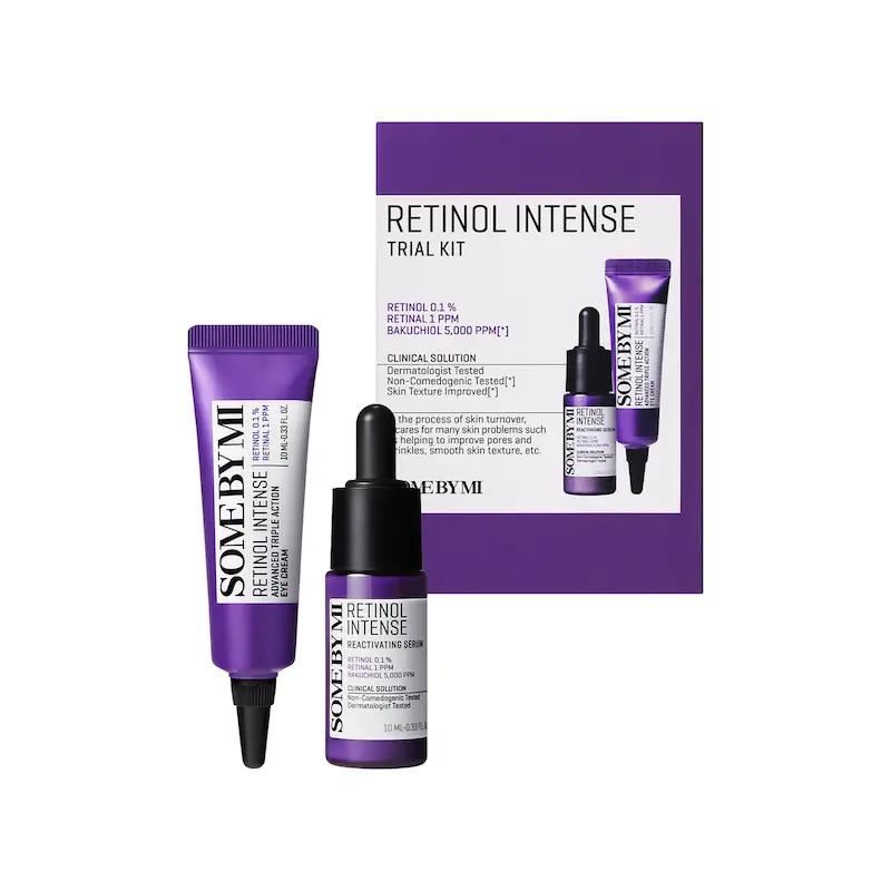 کیت رتینول سام بای می Retinol Intense Trial Kit | جوانساز و ضدچروک