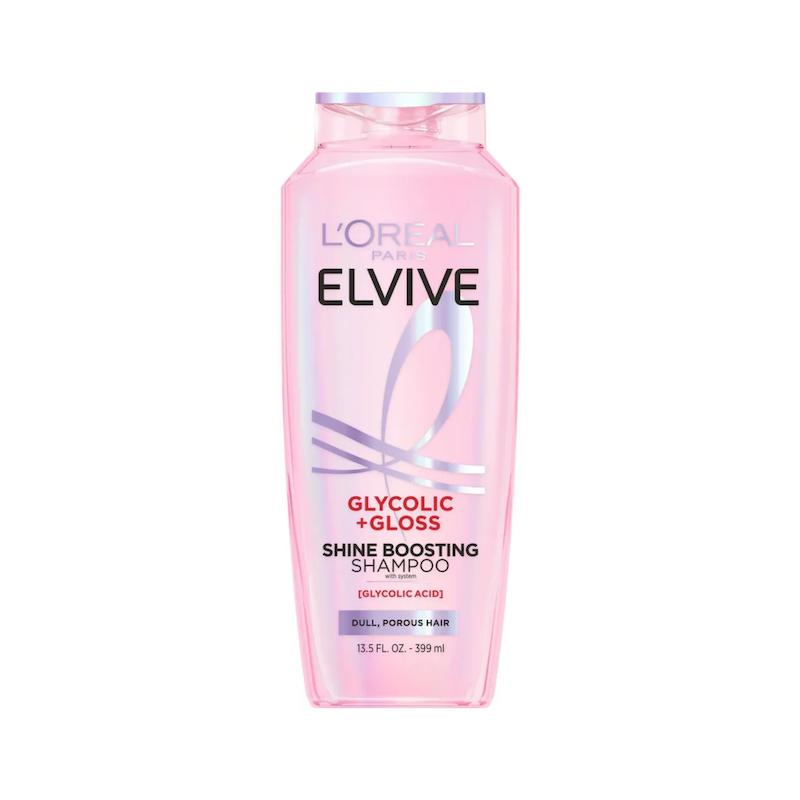 شامپو براق‌کننده مو L’Oréal Paris Elseve Glycolic Gloss حاوی گلیکولیک اسید
