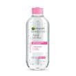میسلار واتر گارنیه SkinActive مخصوص پوست حساس (پاک‌کننده آرایش و آبرسان)