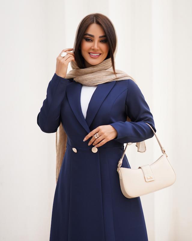 مانتو بلند مازاراتی کلوش ماهرو کد۱۷۰
