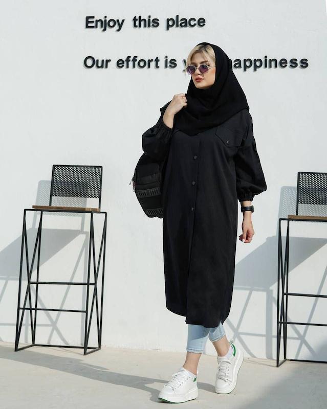 مانتو دانشجویی اداری مدل قاصدک