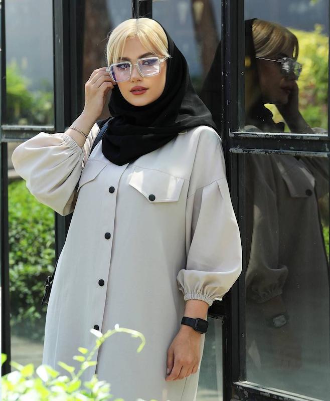 مانتو دانشجویی اداری مدل قاصدک