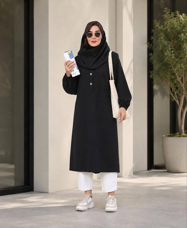 مانتو دانشجویی اداری مدل کادین