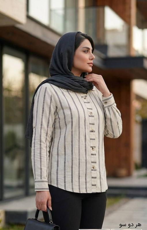 شومیز مدل ژینا کد۱۲۰