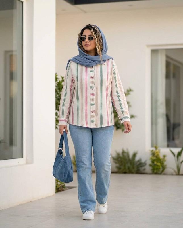 شومیز مدل ژینا کد۱۲۰