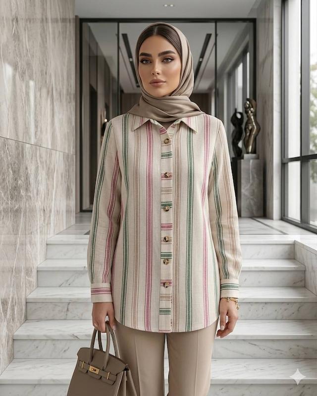 شومیز مدل ژینا کد۱۲۰