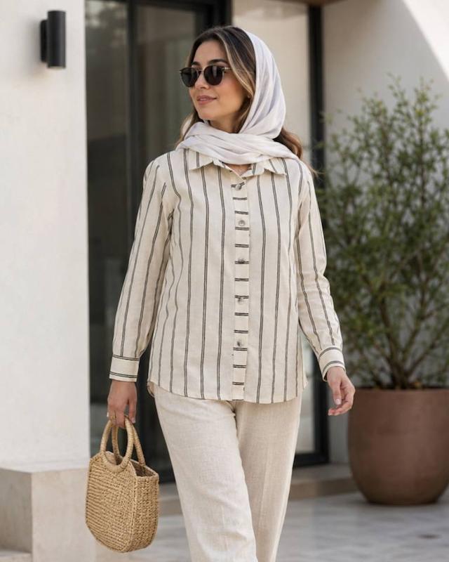 شومیز مدل ژینا کد۱۲۰