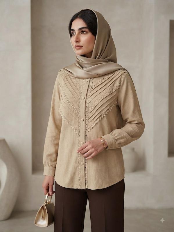 شومیز مدل لیان کد۱۳۸