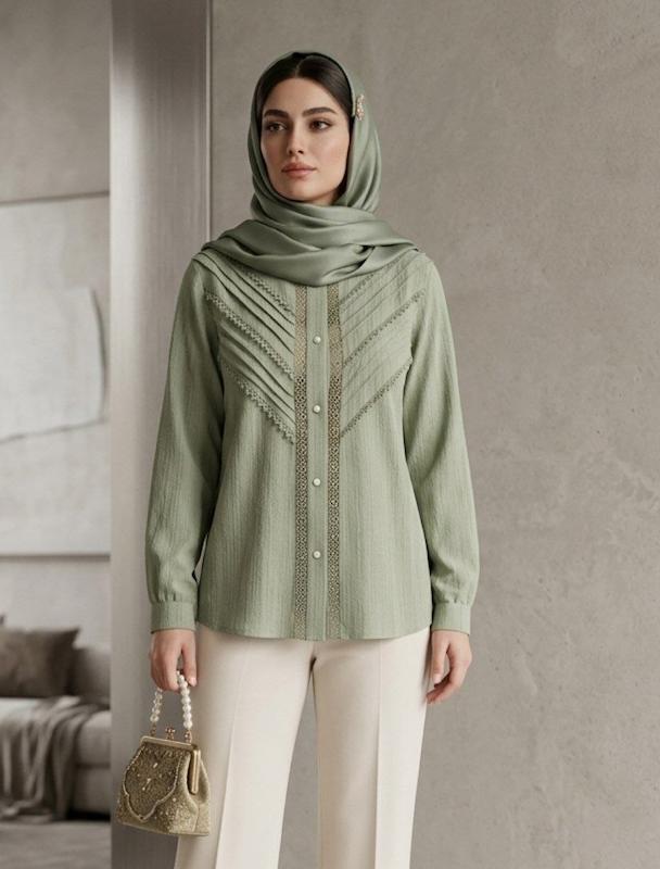 شومیز مدل لیان کد۱۳۸