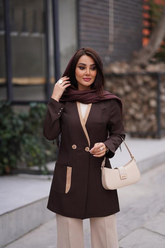 مانتو کرپ مورگان مدل آویسا 