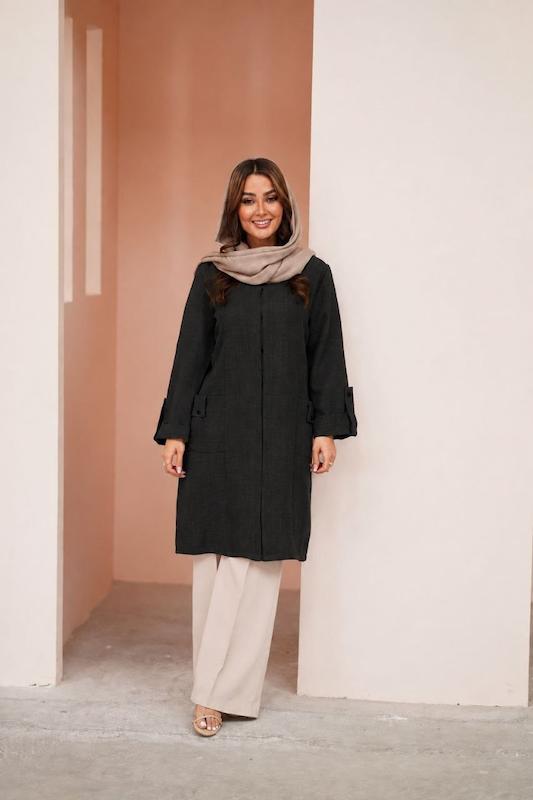 مانتو یقه هفت مدل مهرو کد839