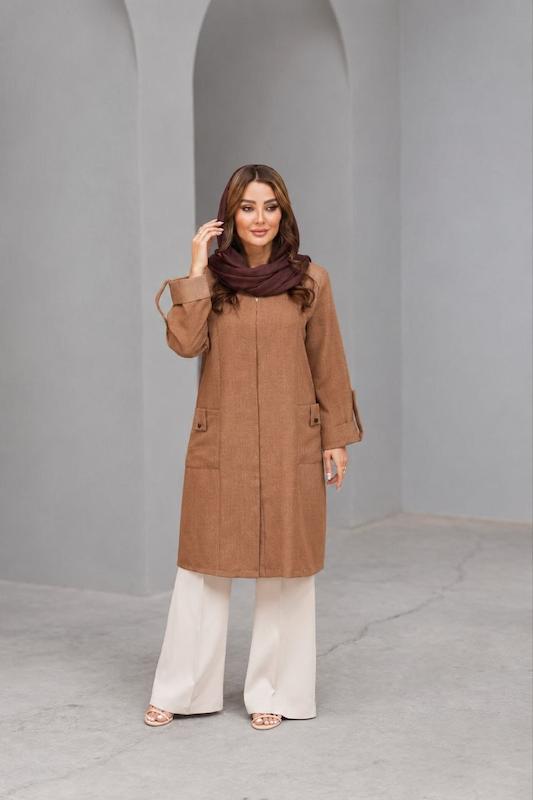 مانتو یقه هفت مدل مهرو کد839