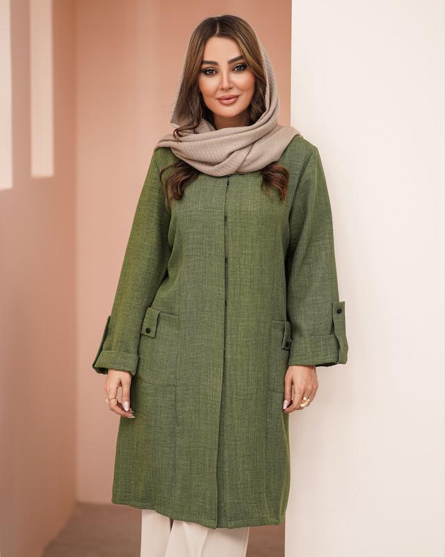 مانتو یقه هفت مدل مهرو کد839
