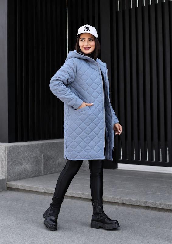 کاپشن بلند زنانه مدل باران