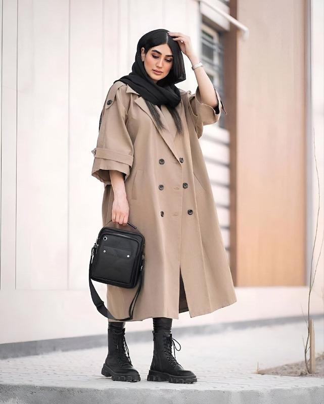 بارانی زنانه مدل تیارا