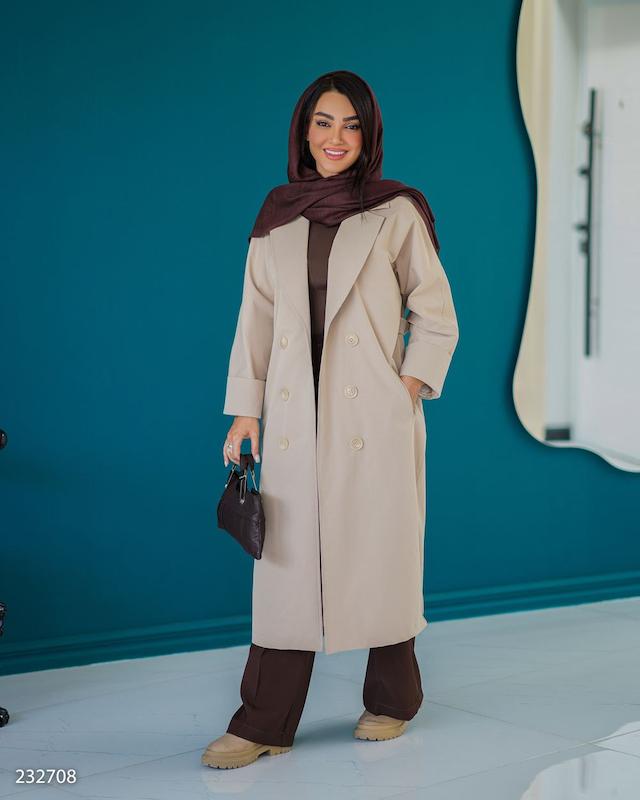 بارانی مدل نوشاد کد2327