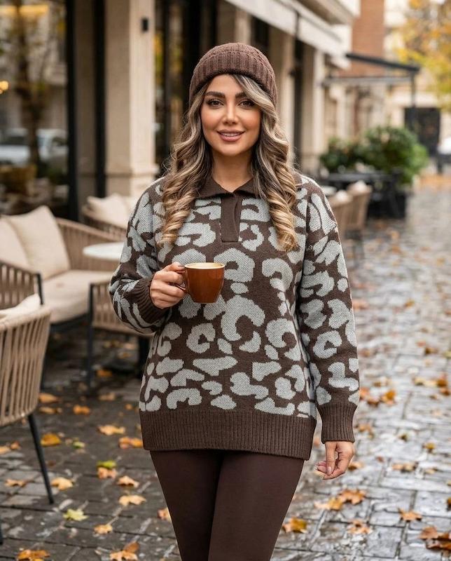 پلوشرت بافت زنانه مدل رانا