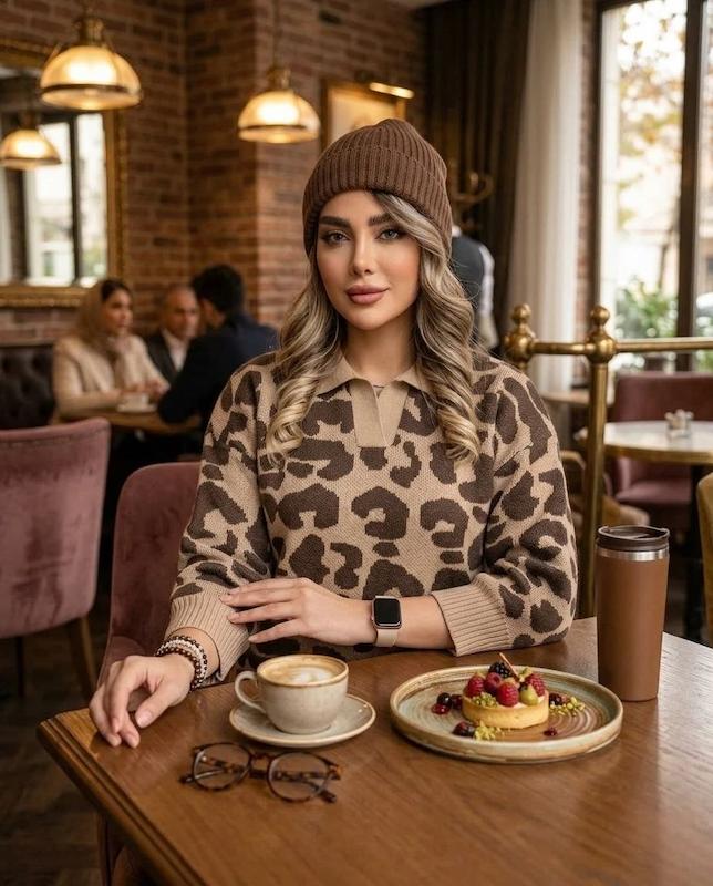 پلوشرت بافت زنانه مدل رانا