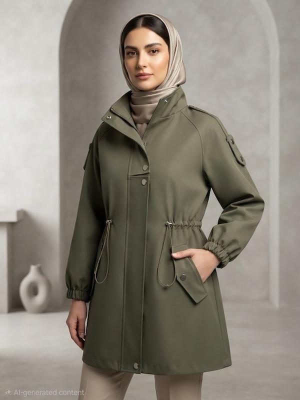 بارانی زنانه مدل گالیا کد۵۰