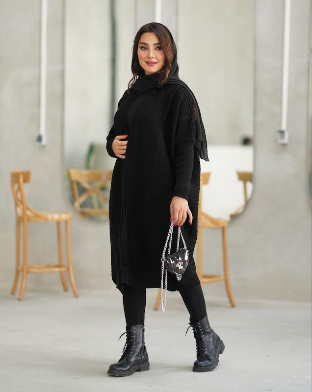 مانتو بافت زنانه کد344