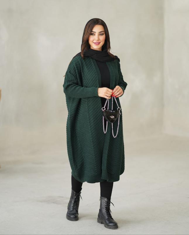 مانتو بافت زنانه کد344