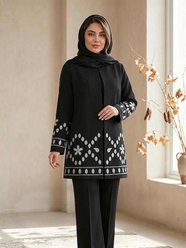 مانتو مزونی مدل آوین کد۵۲