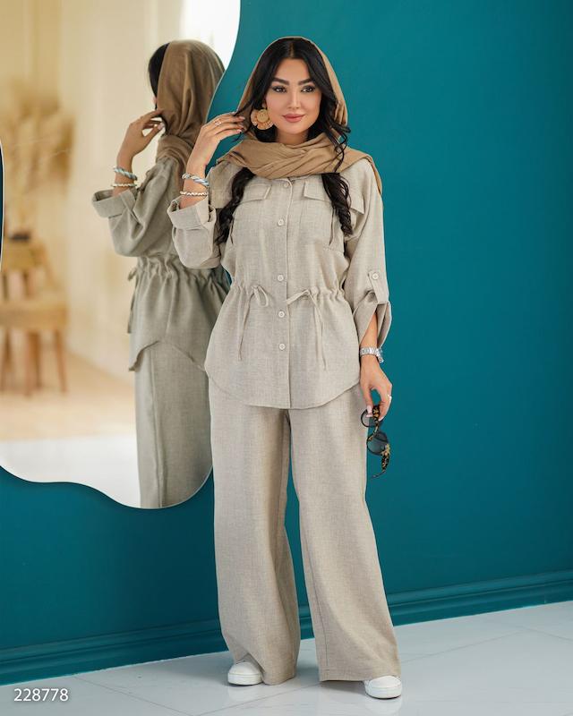 شومیزشلوار مدل اقاقیا