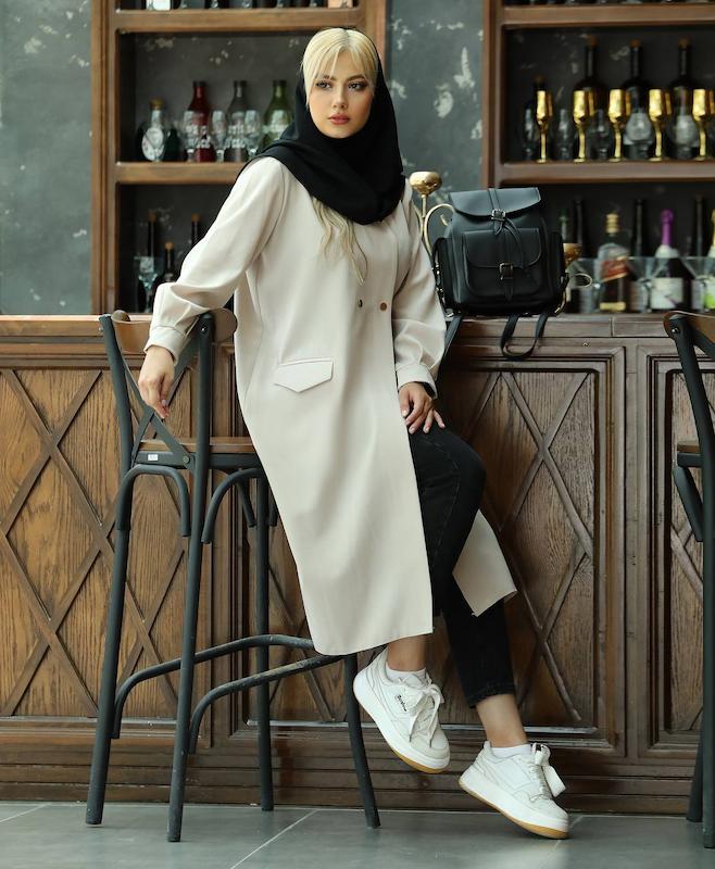 مانتو دانشجویی مدل ستاره