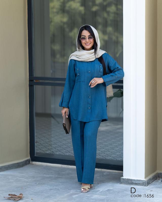 مانتو شلوار مدل زیوا