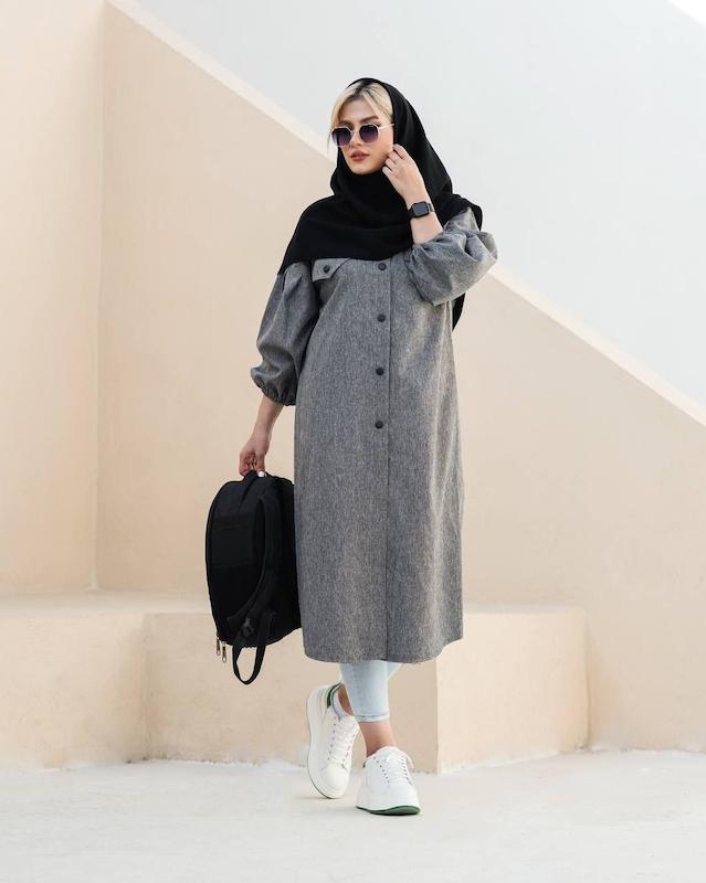 مانتو دانشجویی اداری مدل قاصدک 