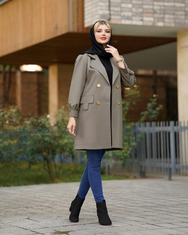 مانتو دانشجویی مدل ماندانا