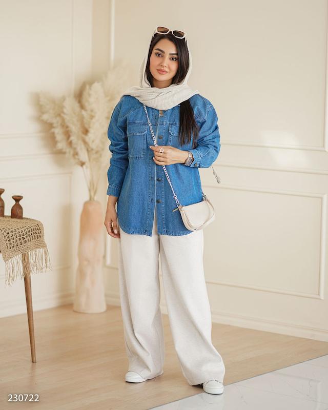 مانتو جین مدل پریار