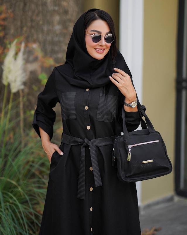 مانتو دانشجویی اداری مدل رعنا کد۱۵۶