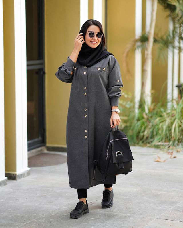 مانتودانشجویی اداری درساکد۱۵۸