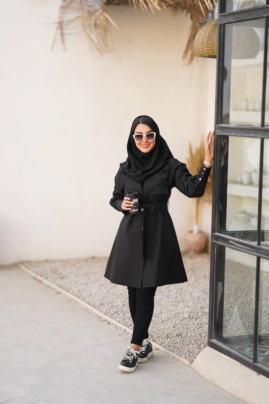 مانتودانشجویی اداری دویقه کوتاه کد ۱۵۲