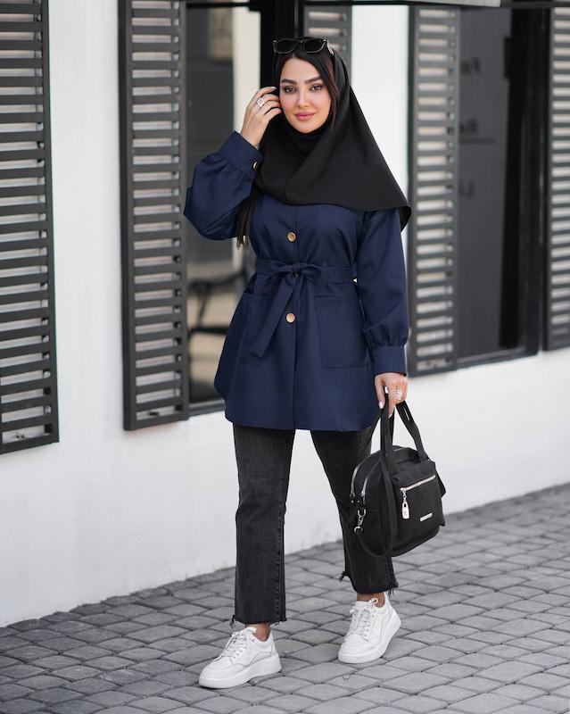 مانتو اسپرت دانشجویی کد ۱۶۰