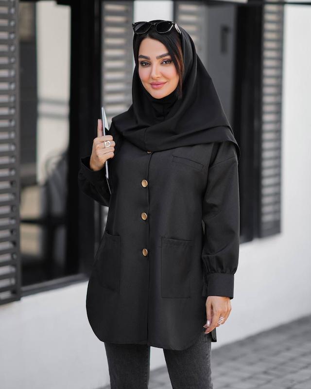 مانتو اسپرت دانشجویی کد ۱۶۰