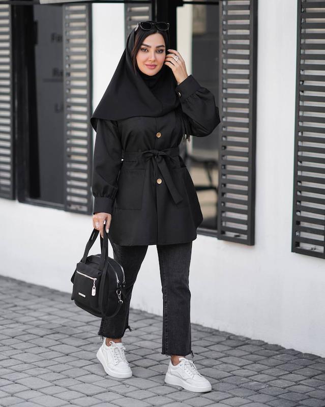 مانتو اسپرت دانشجویی کد ۱۶۰