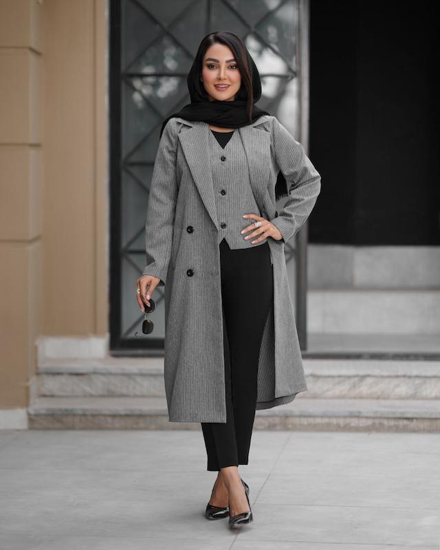 مانتو زنانه مدل پرشین