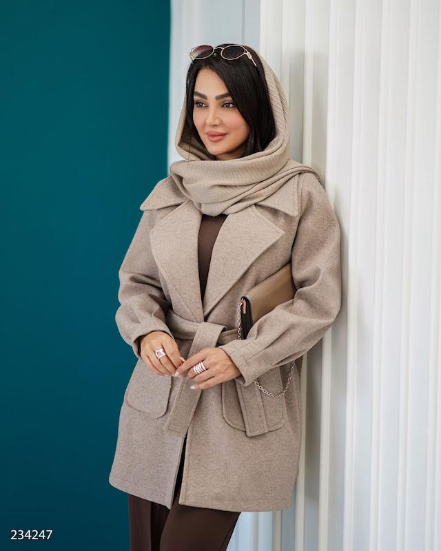 پالتو فوتر زنانه مدل ساواش کد2342