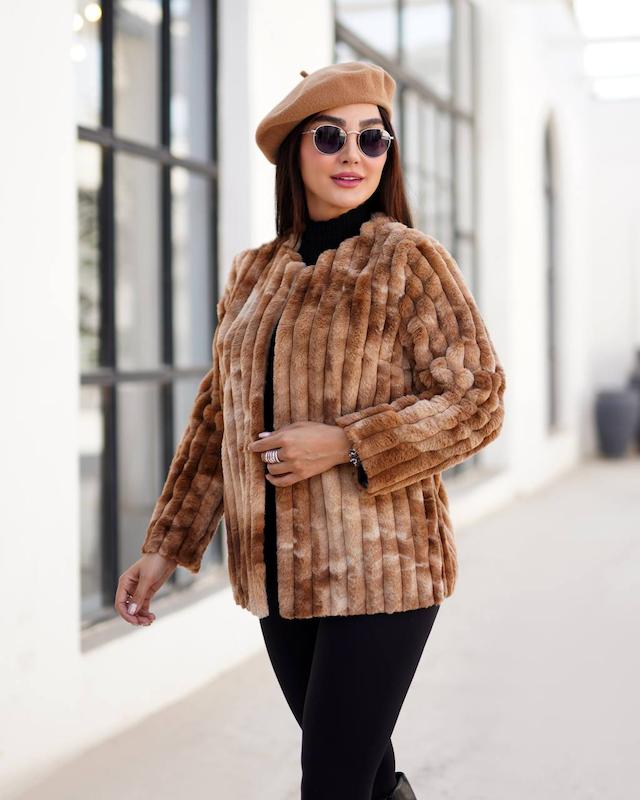 کت پوست ترک زنانه کد1411